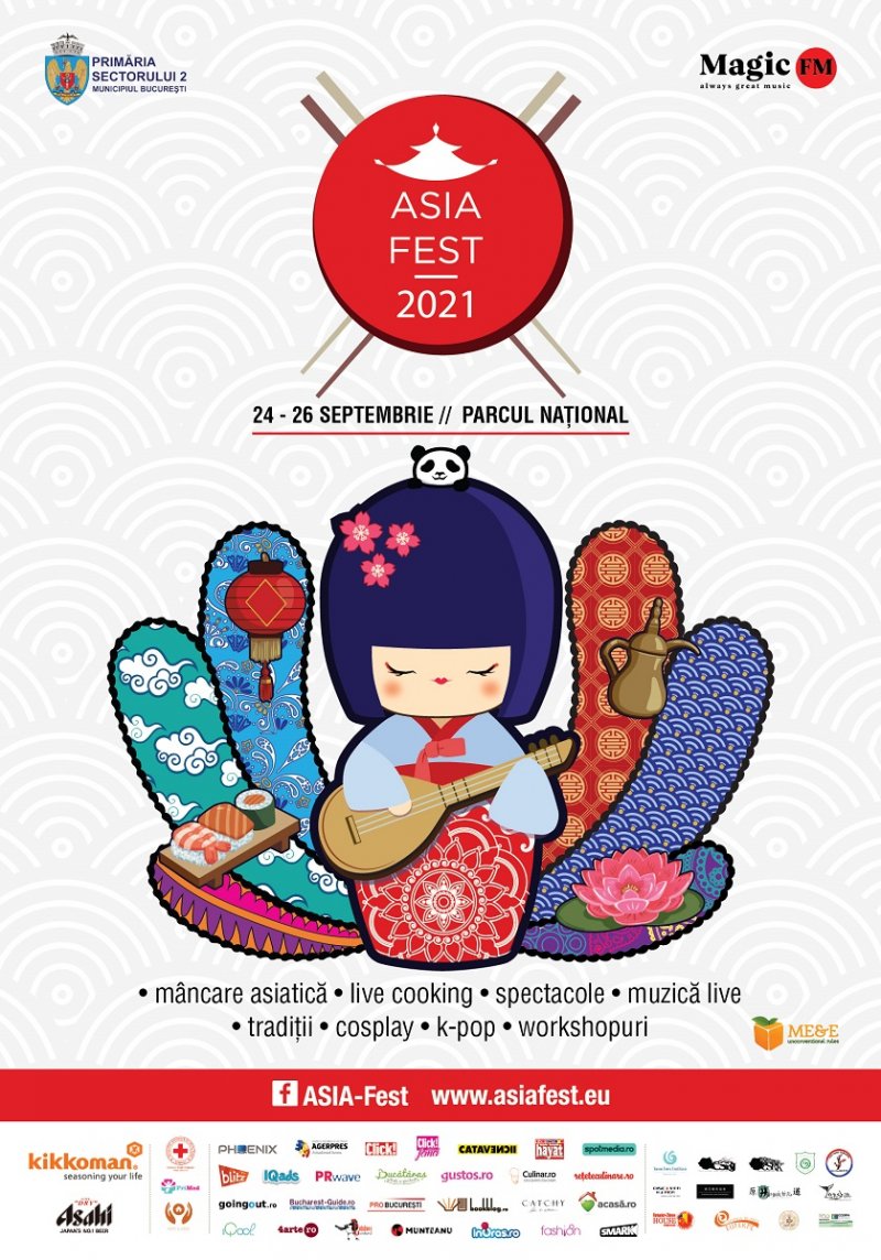 Asia Fest la cea de-a opta ediție, între 24 – 26 septembrie, in Parcul National din Bucuresti