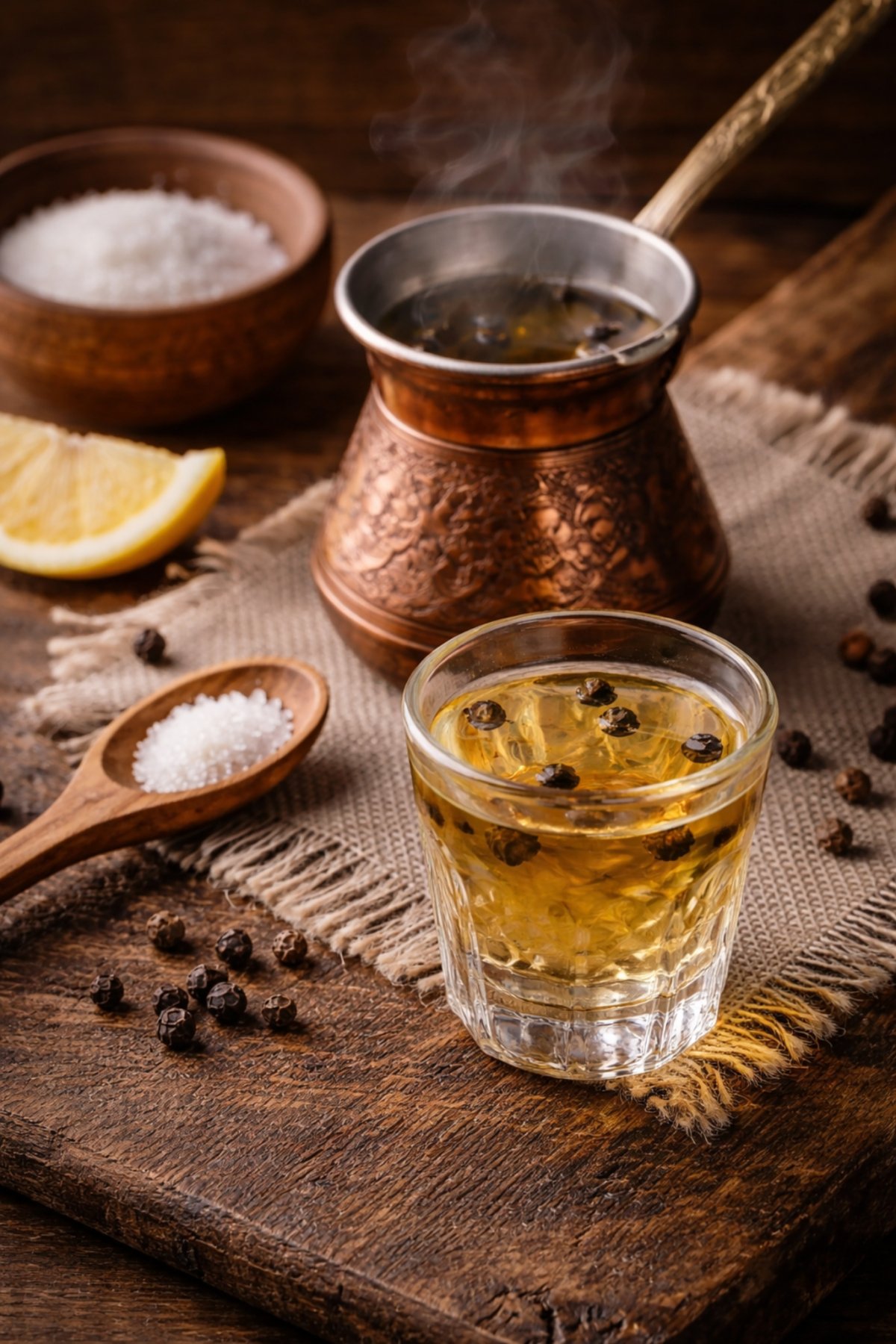 Tuica fiarta cu piper