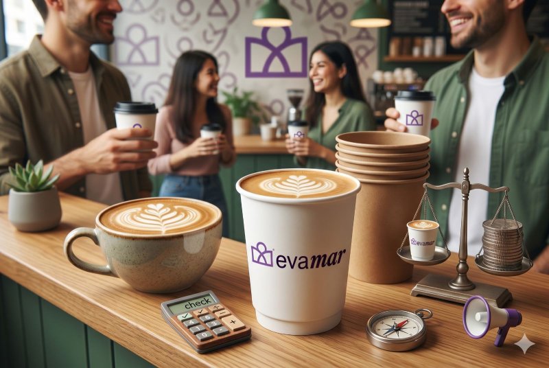Paharul personalizat pentru coffee shops: cel mai ieftin instrument de marketing din industrie