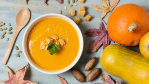 Supa crema de dovleac - un preparat fin si aromat