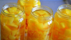 Gutui in Sirop Aromat, Pentru Iarna
