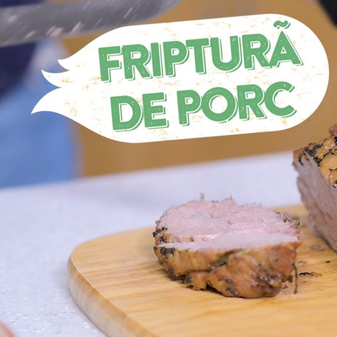Friptura de porc, la cuptor