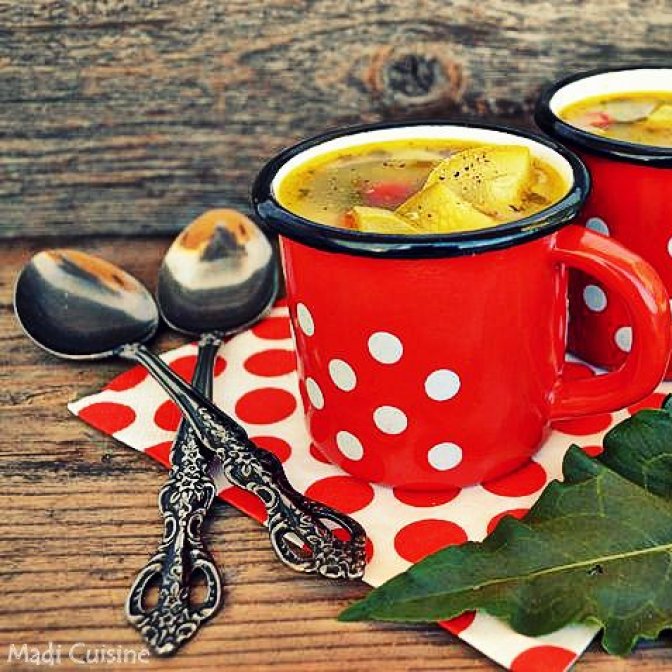 Bors de dovlecei cu stevie