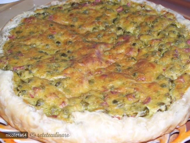 Tarta cu Mazare