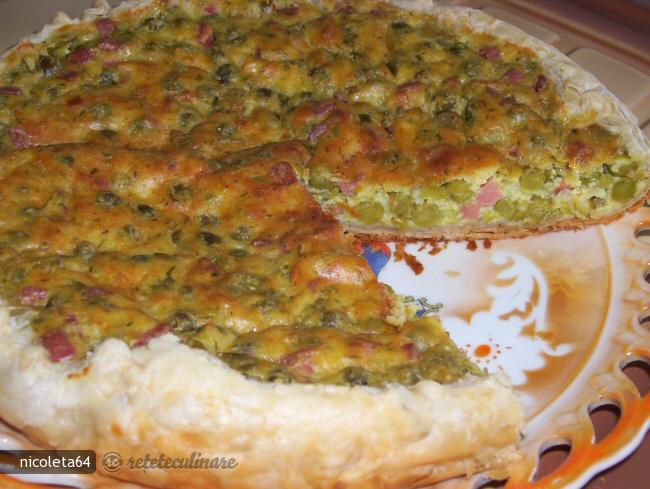 Tarta cu Mazare