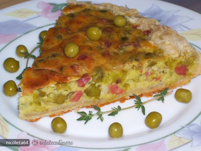 Tarta cu Mazare