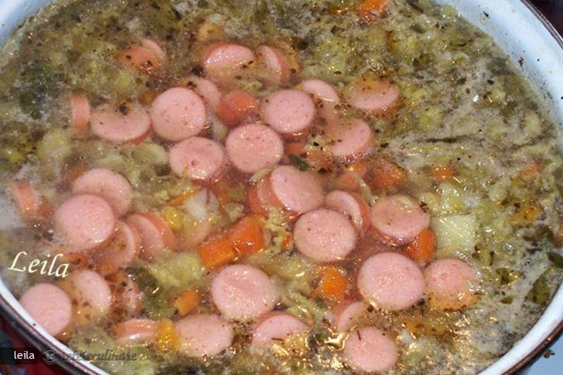 Supa cu Varza Creata (Kelkaposztaleves)