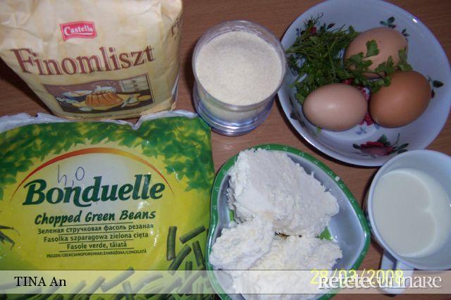Budinca De Branza Dulce Si Fasole Verde