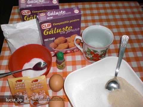 Galuste cu Prune Instant