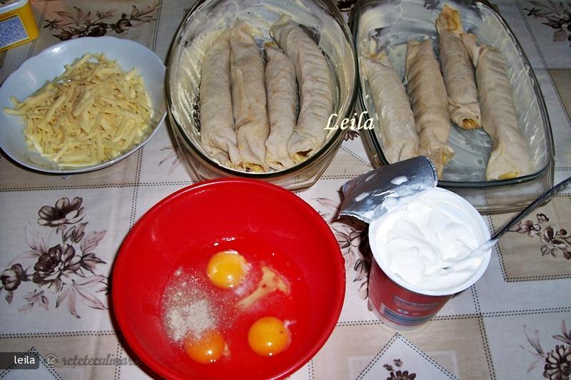 Clatite Umplute cu Carnati Afumati
