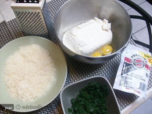 Lasagna cu Branza si Spanac (Spinach And Cheese Lasagna)
