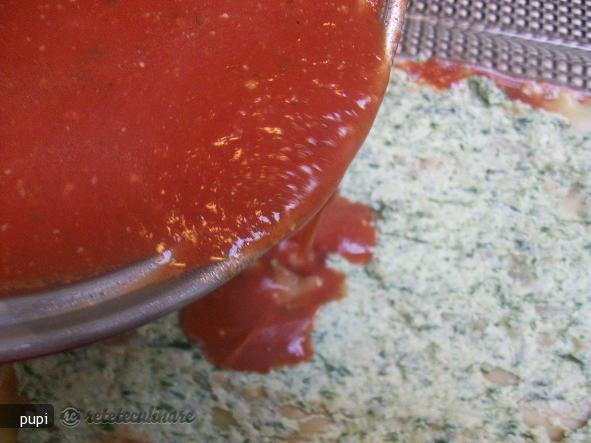 Lasagna cu Branza si Spanac (Spinach And Cheese Lasagna)