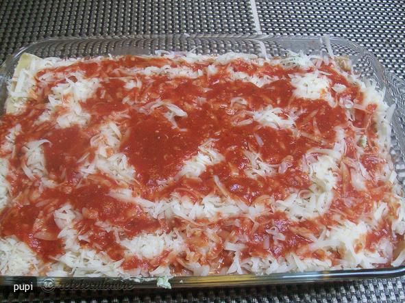 Lasagna cu Branza si Spanac (Spinach And Cheese Lasagna)