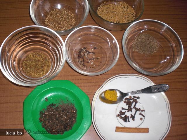 Sos cu Garam Masala si Nigella