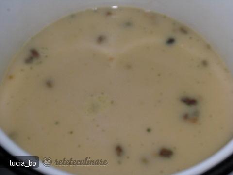 Supa crema de ciuperci de padure