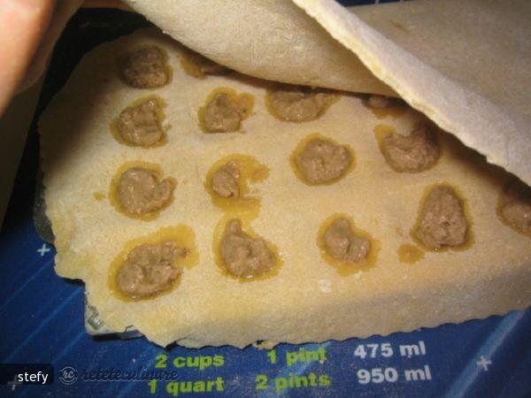 Raviolii cu Crema de Nuci