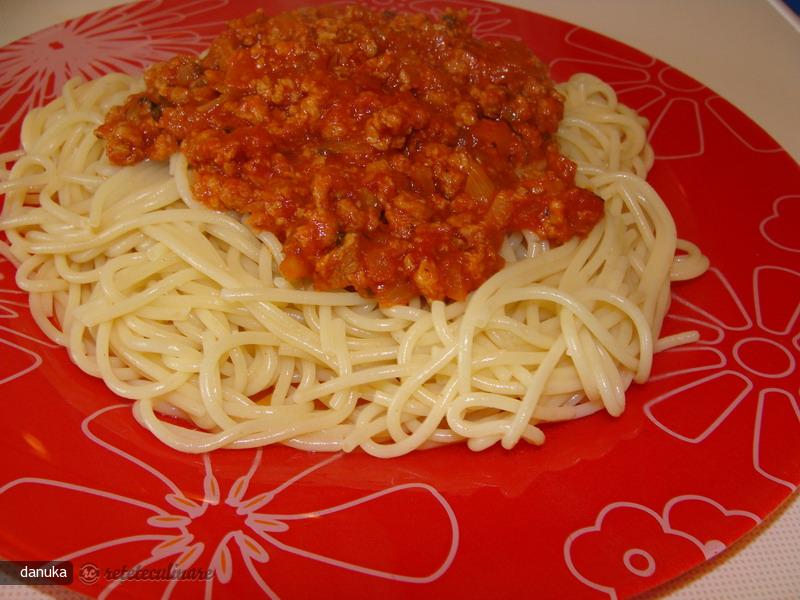 Spaghete cu Soia