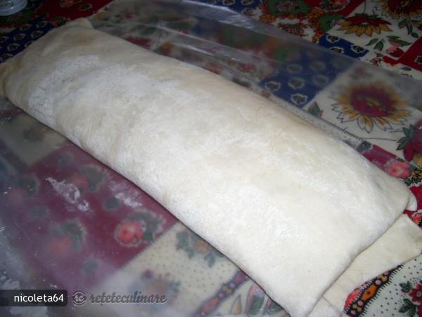 Strudel cu Ricotta si Sparanghel