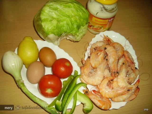 Salata de Creveti-langostine