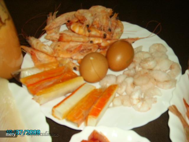 Salata `salpicon de mar`