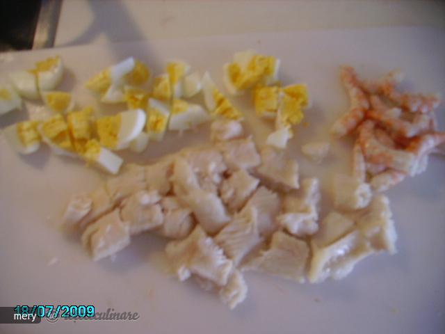 Salata `salpicon de mar`