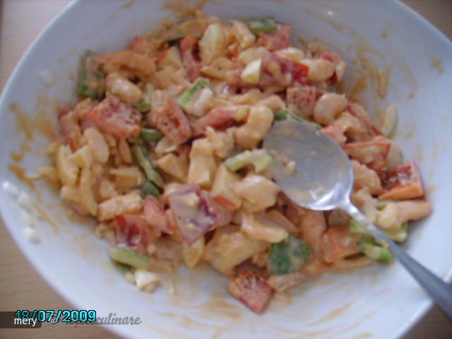 Salata `salpicon de mar`