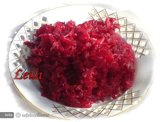 Salata de Sfecla Rosie si Hrean