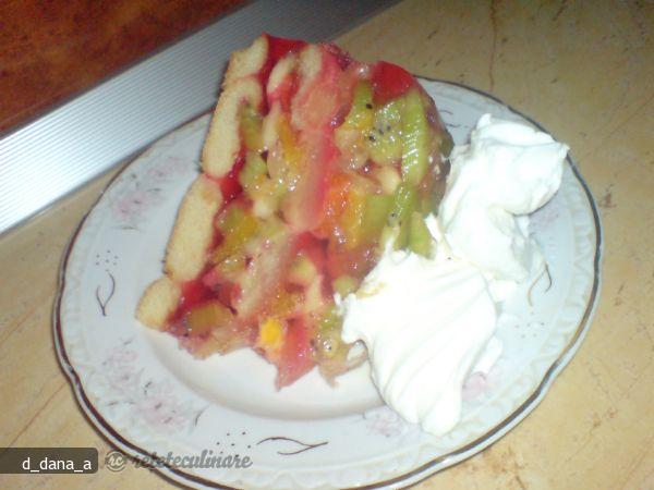 Tort Exotic cu Gelatina