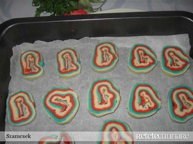 Biscuiti `Spirale Colorate`