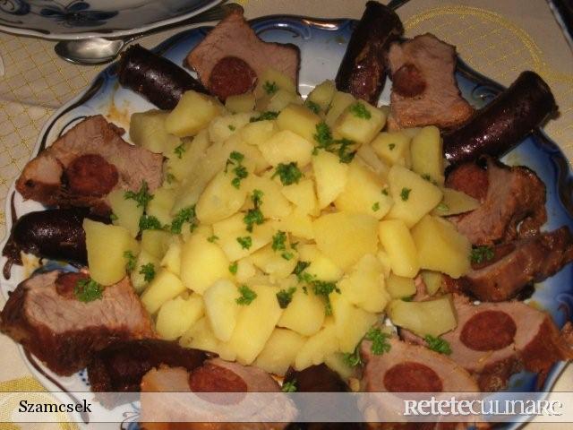Muschi de vitel umplut cu carnat
