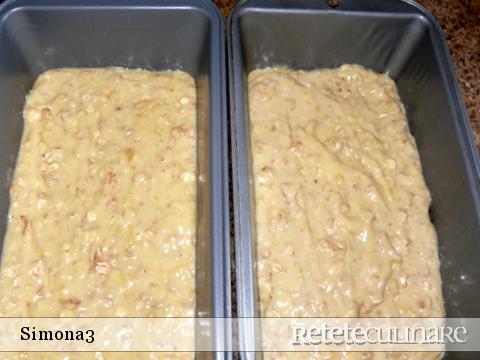 Chec cu Banane si Nuci