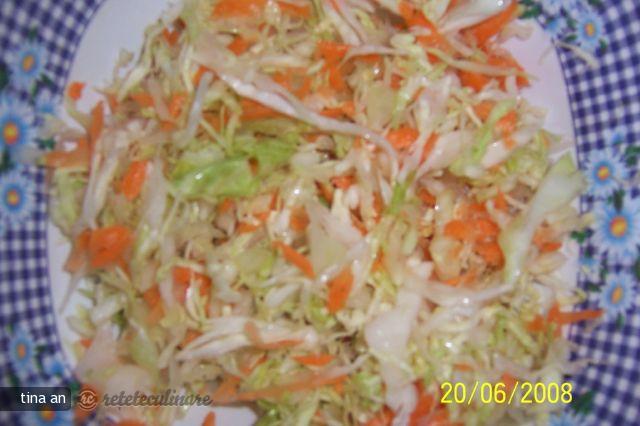 Salata de Varza cu Piept de Pui