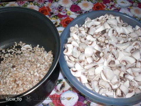 Tocanita de Ciuperci cu Smantana (Ciulama)