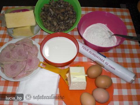 Rulada cu Cas (Cascaval) si Ciuperci