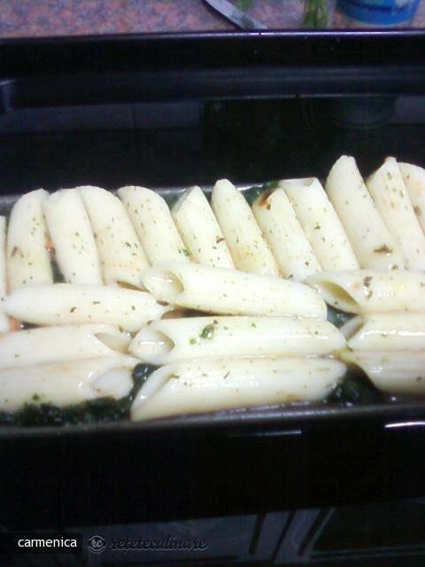 Penne cu Spanac