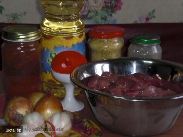 Ficatei de Pui cu Mamaliguta