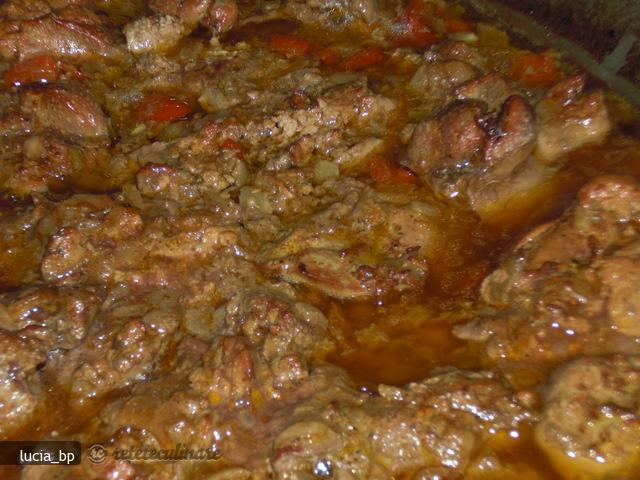 Ficatei de Pui cu Mamaliguta