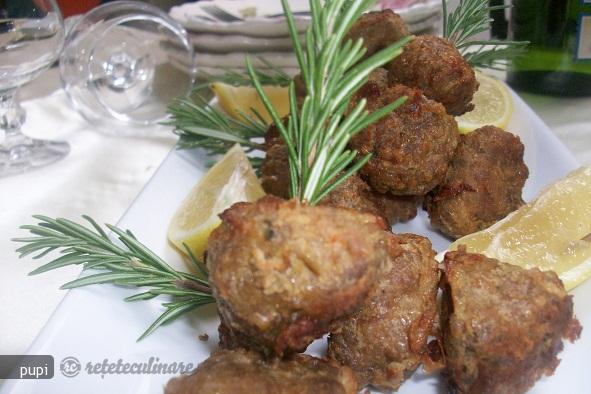 Rosemary-spiked Meatballs (Chiftele Spiky cu Rosmarin)