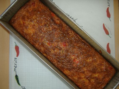 Chec aperitiv - cu jambon si ardei gras