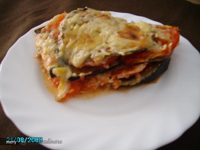 Parmigiana di melanzane (vinete)