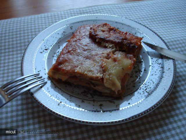 Parmigiana di melanzane (vinete)