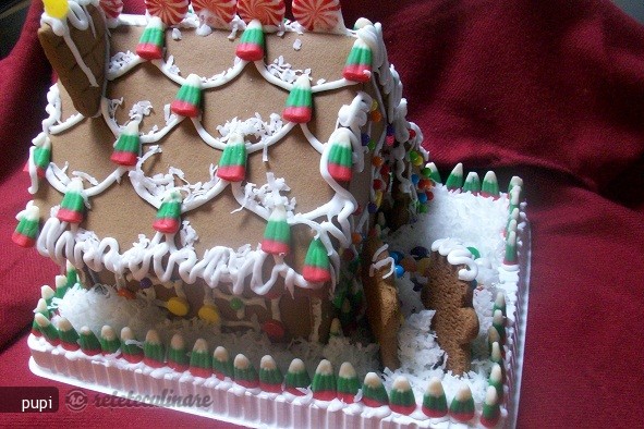 Casuta de Turta Dulce (Aluat Tare)