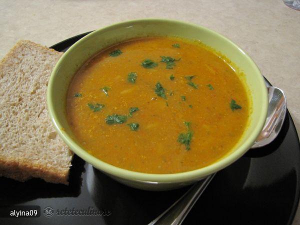 Supa de Rosii Coapte (Roasted Tomatoes Soup)