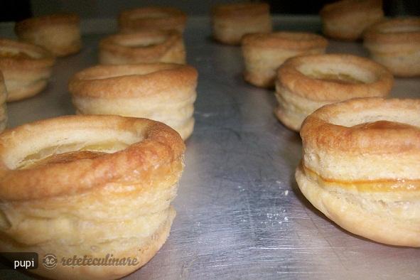 Aperitive - Bouchees cu Ciuperci (Vol-au-Vent)