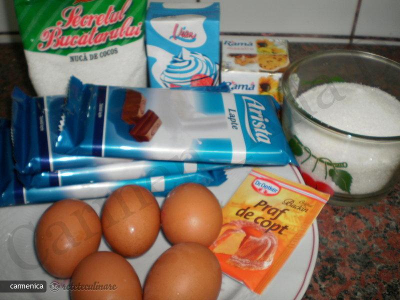 Tort cu Ciocolata cu Lapte