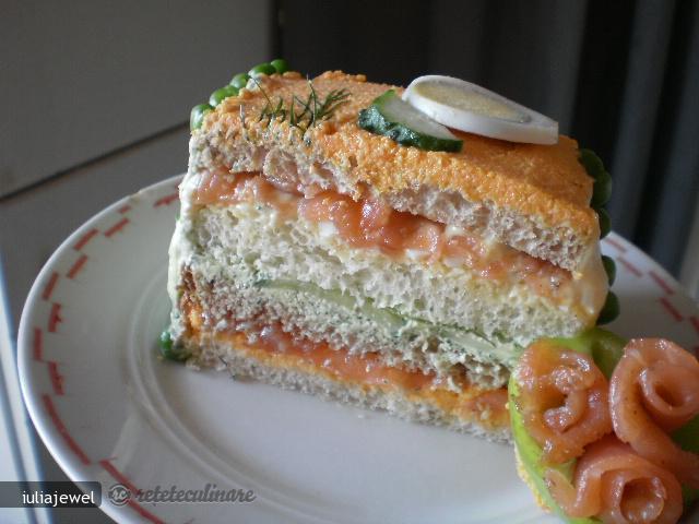 Tarta cu Somon