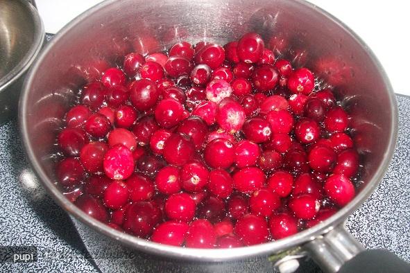 Sos de Merisoare (Cranberries Sauce)