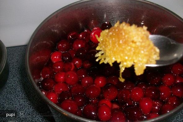 Sos de Merisoare (Cranberries Sauce)