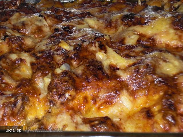 Carne de Porc Picanta cu Ciuperci, la Cuptor