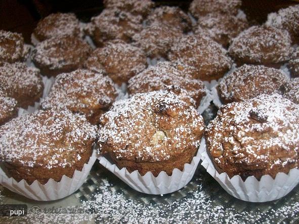 Muffins cu Tarate si Gem de Capsuni